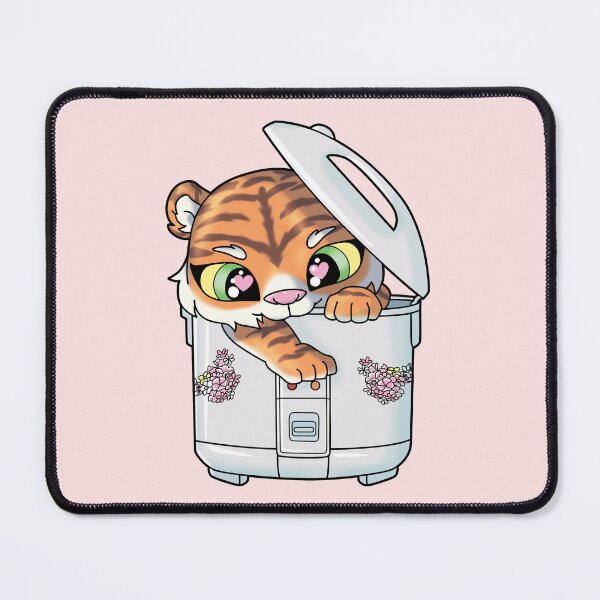 Item preview, Cute Tiger in Rice Cooker designed and sold by Luv Maila.