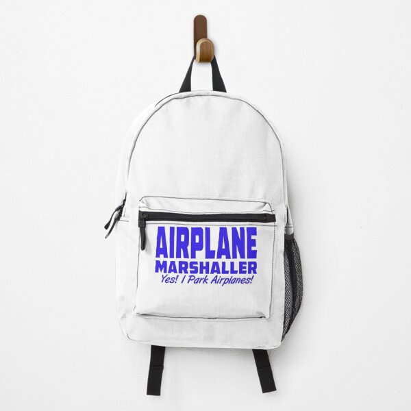 Item preview, Airplane Marshaller - Ramp Agent - Turnaround Coordinator / Park Airplanes Blue designed and sold by Ikaroots.
