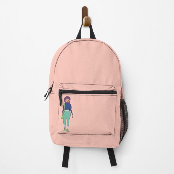 Item preview, Cute Girl With Portable Oxygen (Pink) designed and sold by misslovelymess.