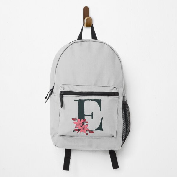 Item preview, Pink floral E monogram designed and sold by Coffee Lifestyle.