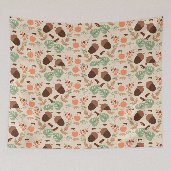 Item preview, Squirrel Nuts Pattern designed and sold by Anmol Nayak.
