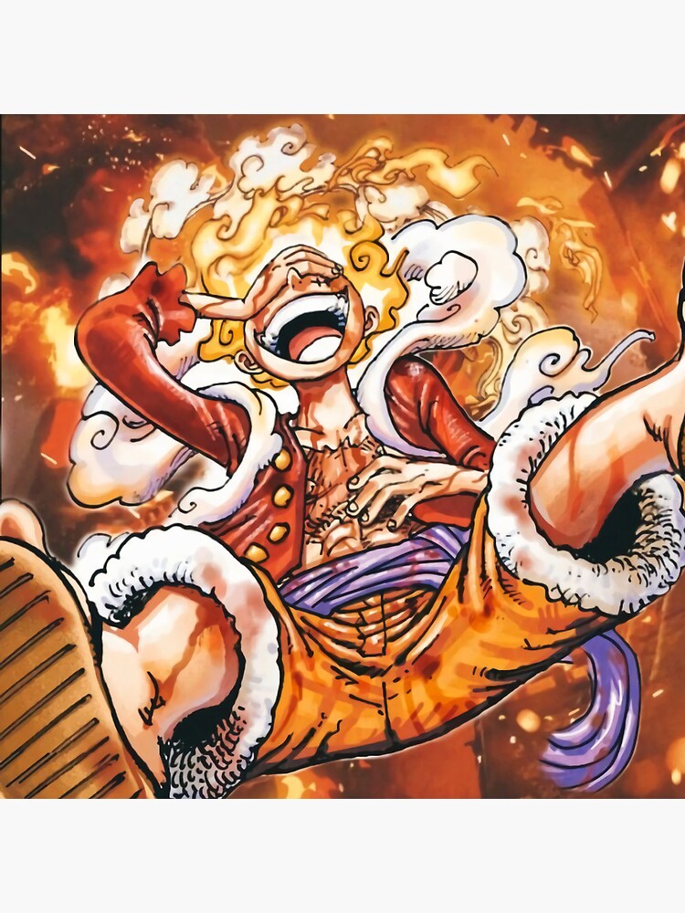 Joy Boy Luffy Gear 5 One Piece, an art print by Anime & Manga aesthetic -  INPRNT