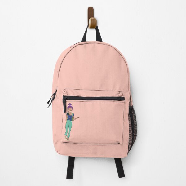 Item preview, Cute Girl With Central Line (Pink) designed and sold by misslovelymess.