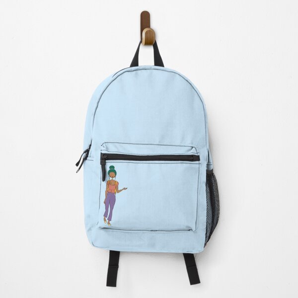 Item preview, Cute Girl With Central Line (Blue) designed and sold by misslovelymess.