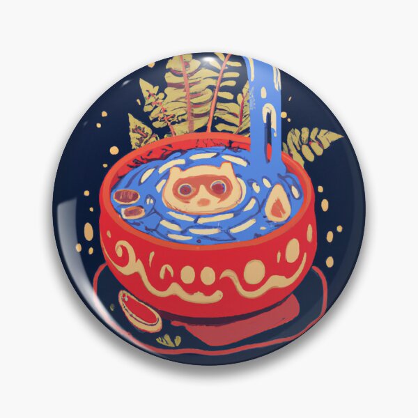 Artikelvorschau, Waschbär Onsen Ramen! entworfen und verkauft von 16BitSushi.