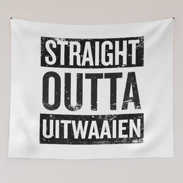 Item preview, Straight Outta Uitwaaien designed and sold by Numero14.