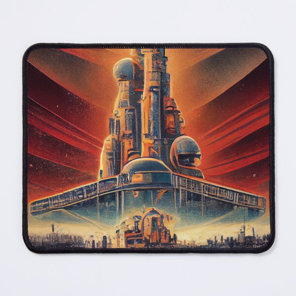 Item preview, Vintage 80s Sci-Fi Movie Poster designed and sold by deviantcat.