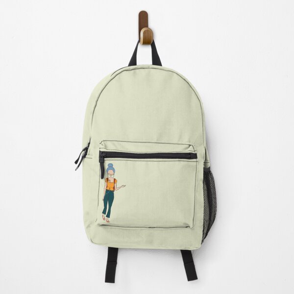 Item preview, Cute Girl With Central Line (Green) designed and sold by misslovelymess.