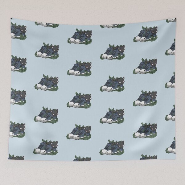 Aperçu de l'œuvre Chat en bleu Converse créée et vendue par KaseySkye.