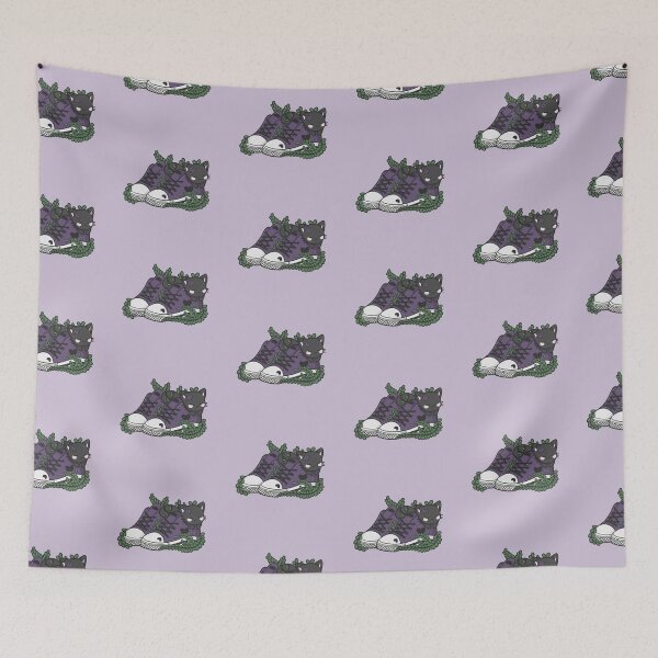 Aperçu de l'œuvre Chat en Violet Converse créée et vendue par KaseySkye.