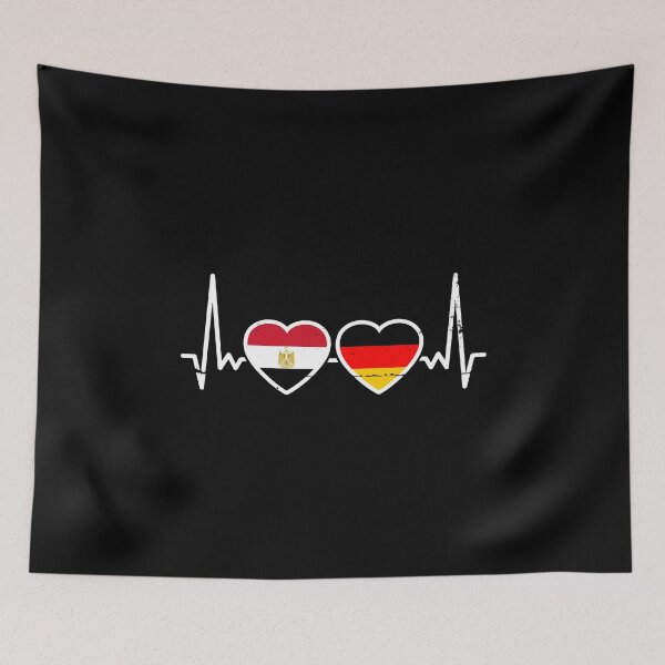 Item preview, Egypt Germany Flag Egyptian German designed and sold by max-it-out.