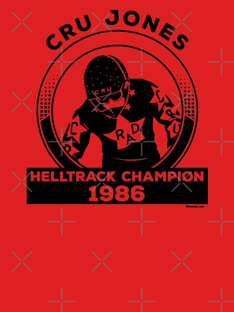 Cru Jones - Helltrack Champion 1986 by mark5four0