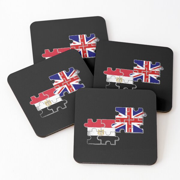 Item preview, Copy of Egypt Great Britain Flag Egyptian Briton designed and sold by max-it-out.