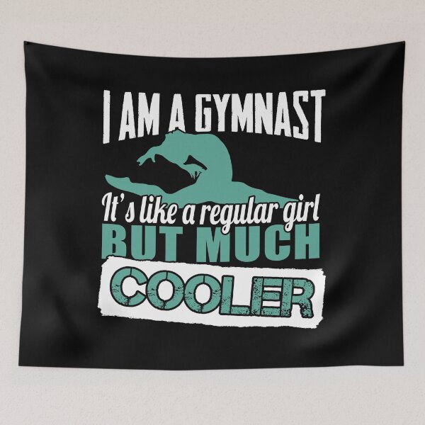 Item preview, Like a Regular Girl, But Much Cooler (Gymnastics) designed and sold by marinn.