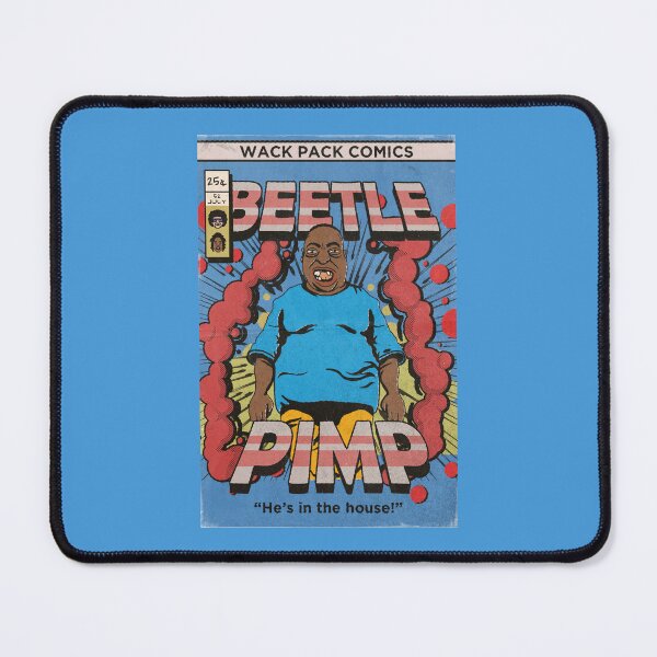 Item preview, Beetlejuce (Lester Green) from Howard stern comic book cover designed and sold by GrubbyGrin.