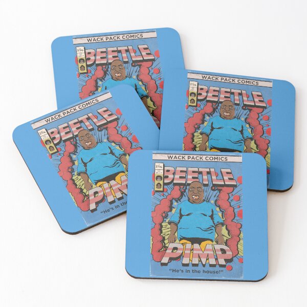 Item preview, Beetlejuce (Lester Green) from Howard stern comic book cover designed and sold by GrubbyGrin.