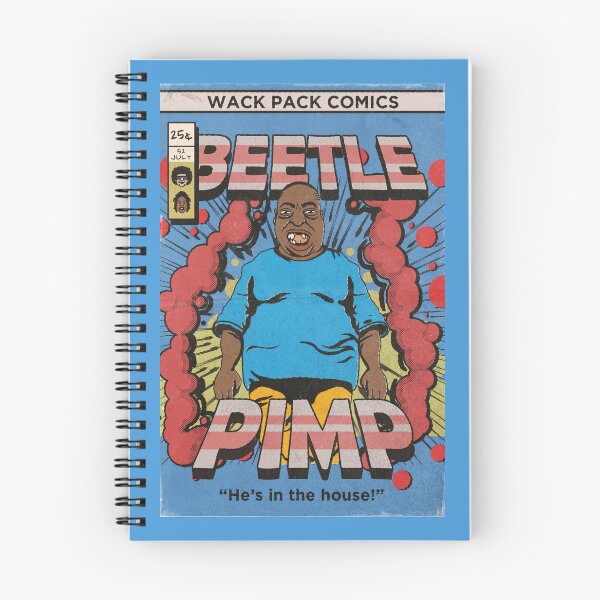 Item preview, Beetlejuce (Lester Green) from Howard stern comic book cover designed and sold by GrubbyGrin.