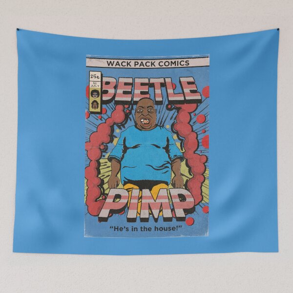 Item preview, Beetlejuce (Lester Green) from Howard stern comic book cover designed and sold by GrubbyGrin.