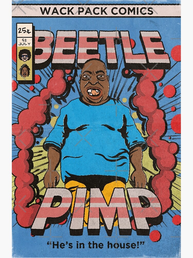 Póster «Beetlejuce (Lester Green) de la portada del cómic Howard Stern