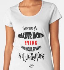 Tracker Jacker quote Women's Premium T-Shirt