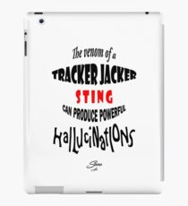 Tracker Jacker quote iPad Case/Skin