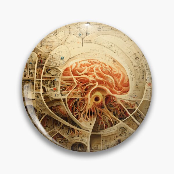 Item preview, Map of the Human Mind designed and sold by almodozo.