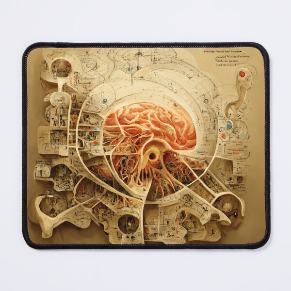 Item preview, Map of the Human Mind designed and sold by almodozo.