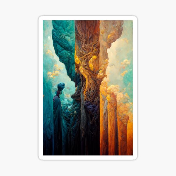 "Spiritual Paths" Sticker for Sale by spartanwolf | Redbubble