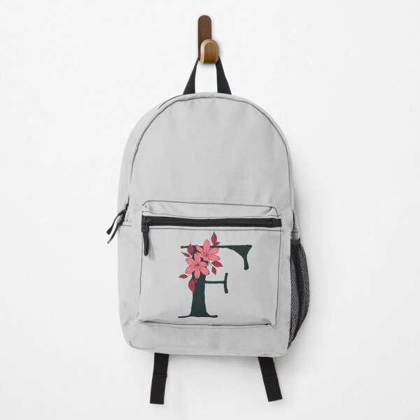 Item preview, Pink floral F monogram designed and sold by Coffee Lifestyle.