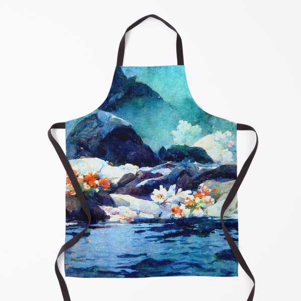 Item preview, Waterfall and flowers designed and sold by cyberdreams-art.