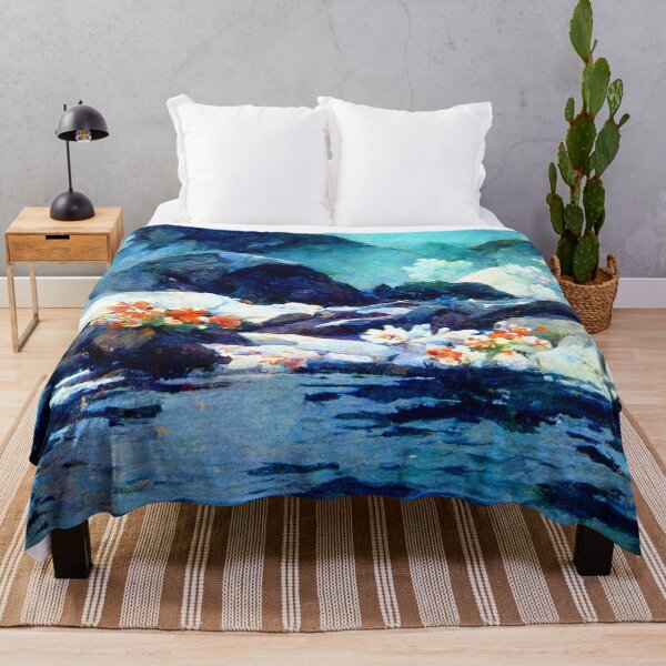 Item preview, Waterfall and flowers designed and sold by cyberdreams-art.
