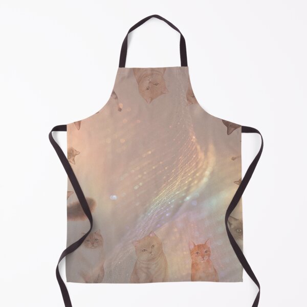 Item preview, Colourful rainbow kitty cats, cute cartoon cats on a shimmery colourful rainbow aesthetic and  holographic rainbow pattern that’s perfect for cat lovers and cat owners designed and sold by haRexia.