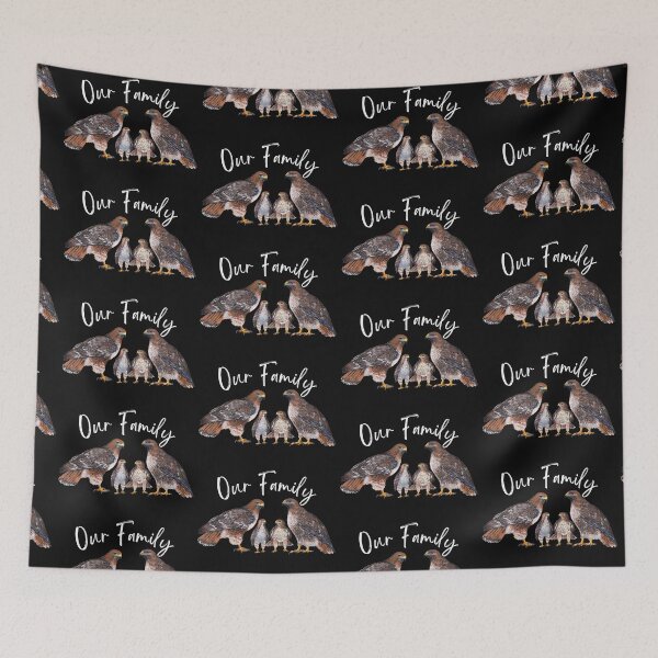 Item preview, Red Tailed Hawk Family designed and sold by Roy & Tiffany.
