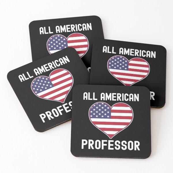Aperçu de l'œuvre All American Professor - USA Teacher, American Educator, American Teacher, USA Professor, USA Educator, United States Teacher, United States Educator créée et vendue par jadedscientist.