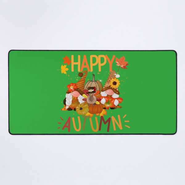 Item preview, Happy autumn, Happy fall, Happy Thanksgiving, Celebrate fall, Happy vibes, Happy gnome graphic designed and sold by InspiresME.