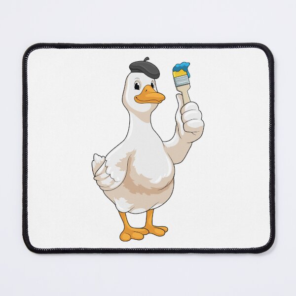 Item preview, Duck as Painter with Paint brush designed and sold by Snabdesign84.