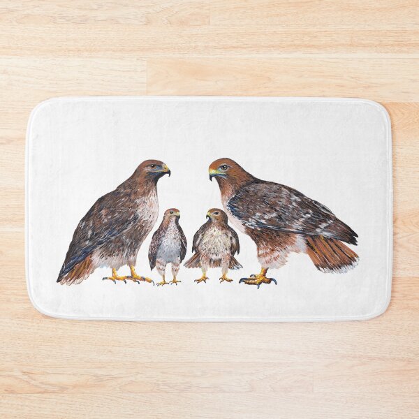 Item preview, Red Tailed Hawk Family designed and sold by Tiffany Roy.