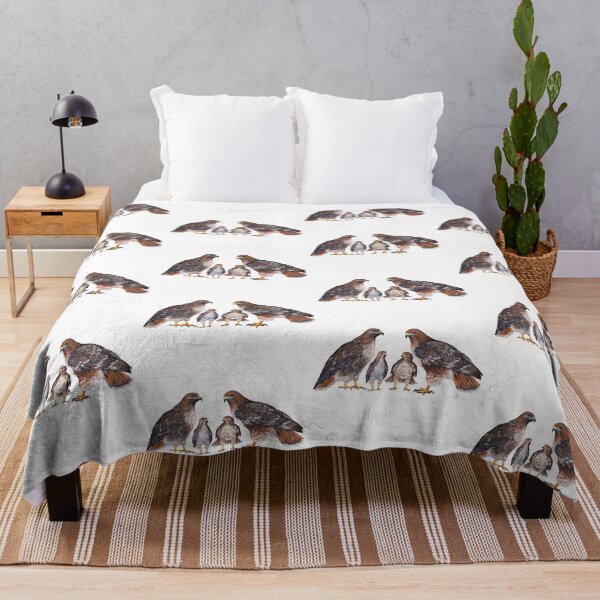 Item preview, Red Tailed Hawk Family designed and sold by Roy & Tiffany.