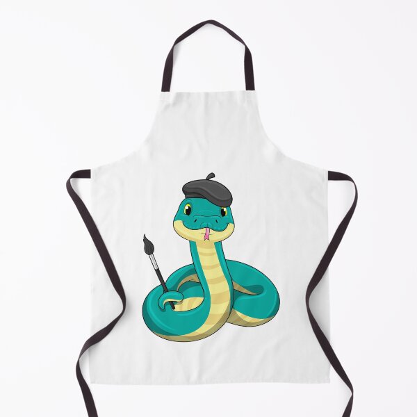 Item preview, Snake as Painter with Paint brush designed and sold by Snabdesign84.