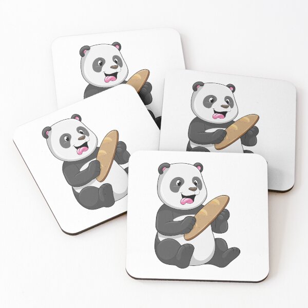 Item preview, Panda as Baker with Bread designed and sold by Snabdesign84.