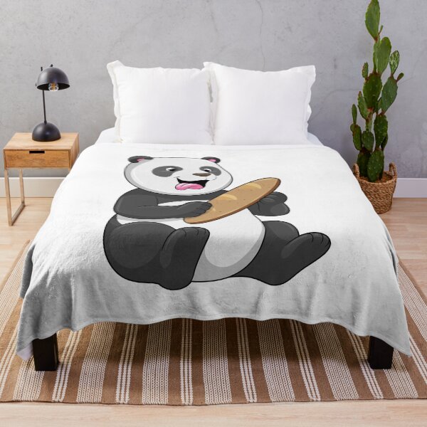 Item preview, Panda as Baker with Bread designed and sold by Snabdesign84.