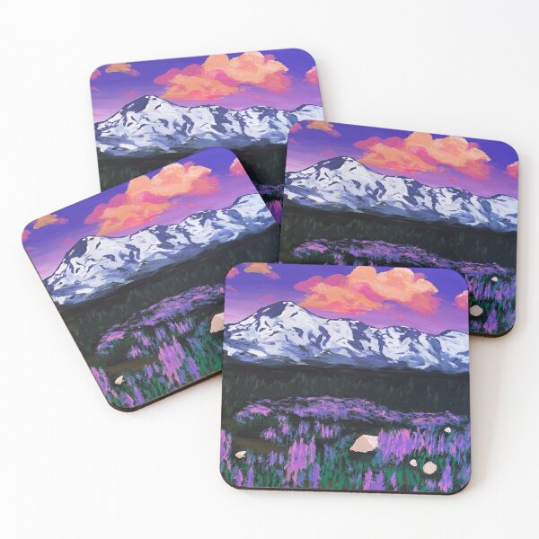 Item preview, Lupines at Sunset designed and sold by whatsarahsees.
