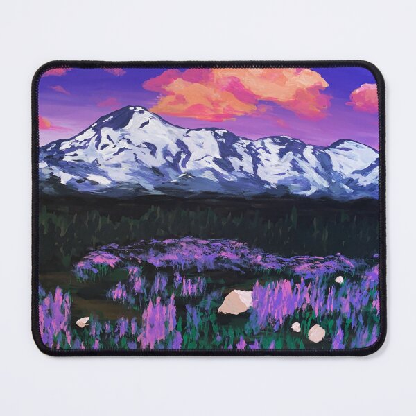 Item preview, Lupines at Sunset designed and sold by whatsarahsees.