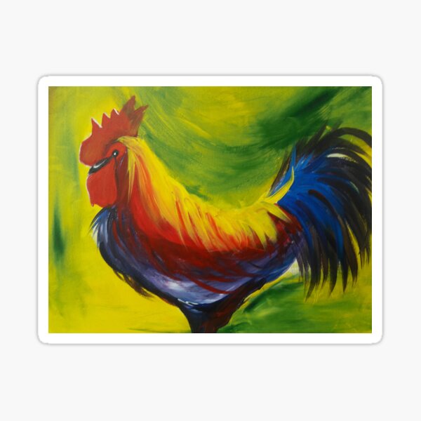 Rooster Sticker