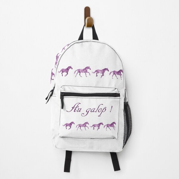 Item preview, Galloping horse 1 to 4 - purple colorized version designed and sold by SylvieG18.