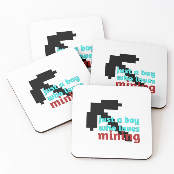Item preview, Just a Boy Who Loves Mining designed and sold by YoussefProMax.