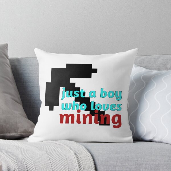 Item preview, Just a Boy Who Loves Mining designed and sold by YoussefProMax.