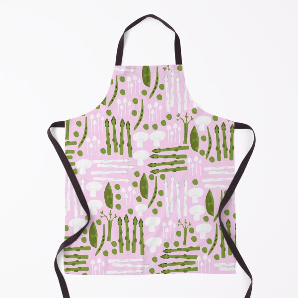 Item preview, Cute Veggies and Mushroom Pattern with Asparagus, Peas and Green Beans designed and sold by kapotka.