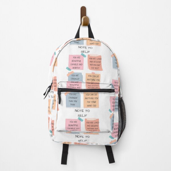 Item preview, Note to self, mental health sticker, positivity, selfcare, affirmations designed and sold by Radgraphic.