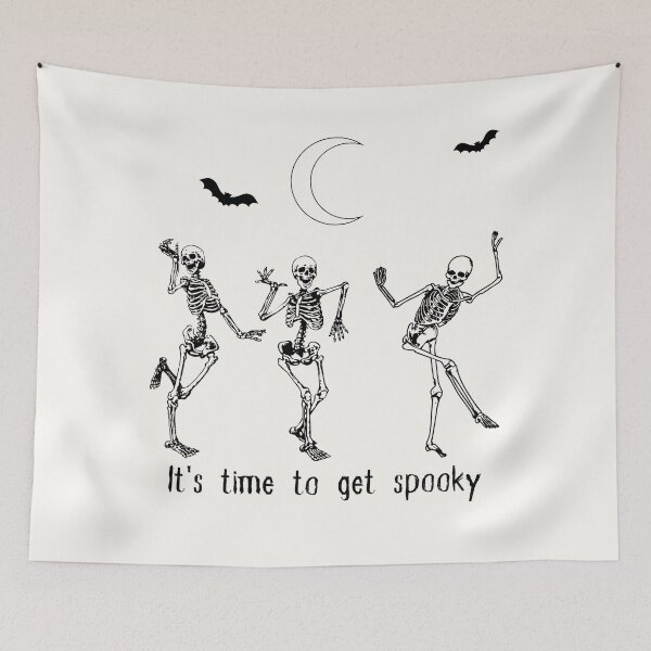 Item preview, It's Time to get Spooky Dancing Skeletons designed and sold by SushiAnn.